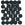 Perlen Einzelhandel Honeycomb Perlen 6mm jet matte (30)
