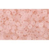 cc11f - perles de rocaille Toho 11/0 transparent frosted rosaline (10g)