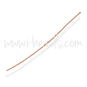 Achat Clous Tête plate rose gold filled 0.5x38mm (5)