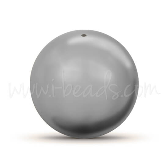 Perles Swarovski 5810 crystal grey pearl 6mm (20)