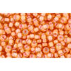 cc301 - perles de rocaille Toho 11/0 light topaz/peach lined (10g)