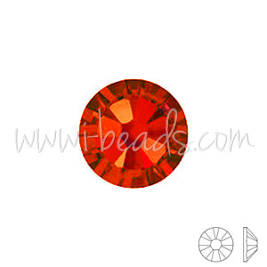 Strass à coller Swarovski 2088 flat back light siam ss16-3 9mm (60)