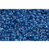 Achat cc932 - perles de rocaille Toho 11/0 aqua/capri lined (10g)