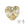 Vente au détail Pendentif coeur Swarovski 6228 crystal gold patina effect 10mm (1)
