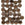 Perlengroßhändler in der Schweiz Honeycomb Perlen 6mm jet bronze (30)