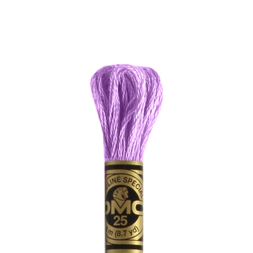 Achat Fil à broder DMC mouliné spécial coton 8m violet 210 (1)
