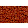 cc46l - perles de rocaille Toho 11/0 opaque terra cotta (10g)