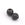 Perlen Einzelhandel Runde Messingperle GUN METAL Zirkonium schwarz 8x1,5 mm (1)