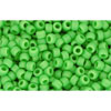 cc47f - perles de rocaille Toho 11/0 opaque frosted mint green (10g)