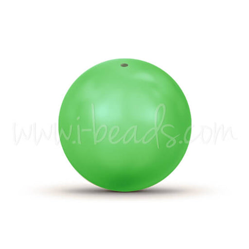 Achat Perles Swarovski 5810 crystal neon green pearl 4mm (20)