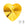 Vente au détail pendentif coeur swarovski light topaz 18mm (1)