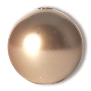 Perles Swarovski 5810 crystal powder almond pearl 10mm (10)