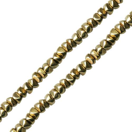 Achat Perles pukalet laiton sur fil 3x4mm (1)