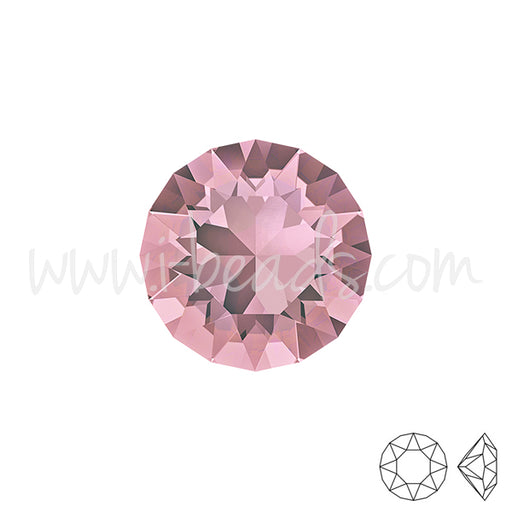 Achat Cristal Swarovski 1088 xirius chaton crystal antique pink 6mm-SS29 (6)