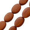 Perle ovale en bois de bayong 10x18x26mm (1)