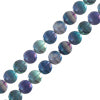 Achat Pierres rondes fluorite arc en ciel 4mm sur fil (1)