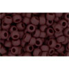 cc46f - Toho rocailles perlen 8/0 opaque frosted oxblood (10g)