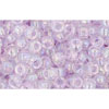 cc477 - perles de rocaille Toho 8/0 dyed rainbow lavender mist (10g)