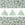 Perlengroßhändler in der Schweiz KHEOPS par PUCA 6mm opaque light green ceramic look (10g)