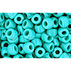 Cc55 - perles de rocaille Toho 3/0 opaque turquoise (250g)