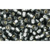 cc29b - perles de rocaille Toho 8/0 silver lined grey (10g)