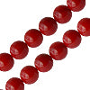 Achat corail bambou rouge Perles rondes 8mm sur fil (1)