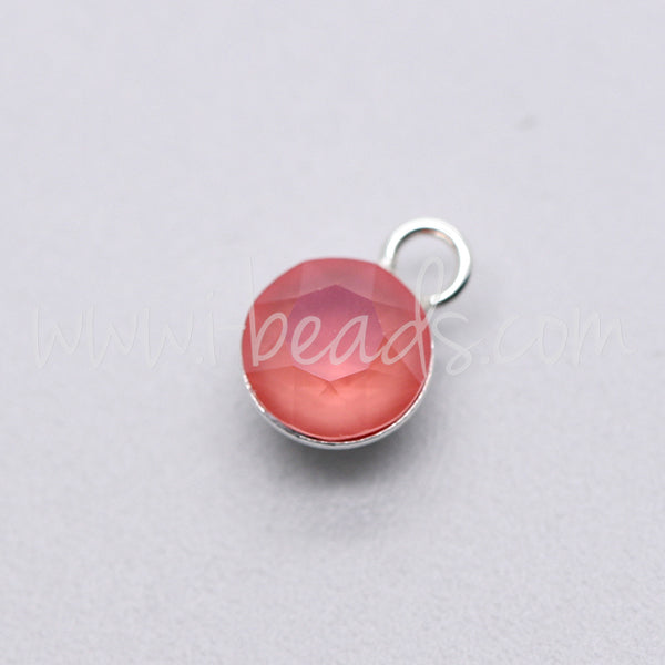 Serti pendentif pour Swarovski 1088 SS29 argenté (1)