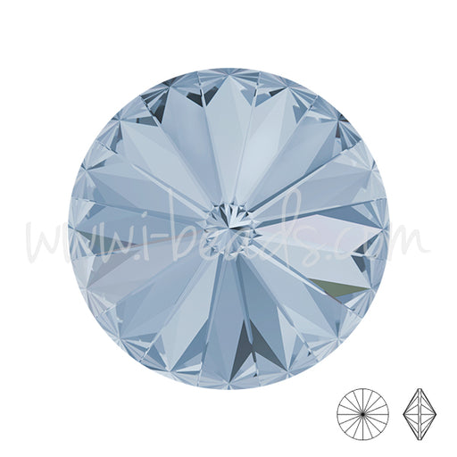 Achat Cristal Swarovski rivoli 1122 crystal blue shade 12mm (1)