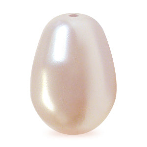 Perles Swarovski 5821 crystal creamrose pearl 12x8mm (5)