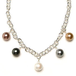 Perles Swarovski 5810 crystal light grey pearl 10mm (10)
