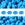 Perlen Einzelhandel Super Duo Perlen 2.5x5mm Neon Electric Blue (10g)