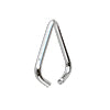 Belière triangle pour pendentif métal couleur argent 5X6mm (10)