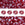 Vente au détail Perles Super Duo 2.5x5mm luster ruby (10g)