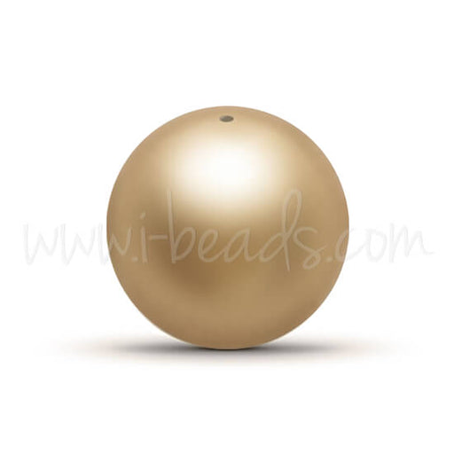 Achat Perles Swarovski 5810 crystal vintage gold pearl 4mm (20)