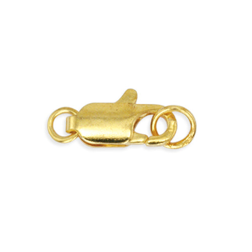 Achat Fermoir mousqueton avec anneau métal doré or fin qualité 12mm Beadalon (2)