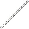 Chaine 2.4mm métal plaqué argent (1m)