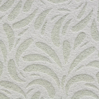 Suédine motif feuilles Arctic Grey 10x21.5cm (1)