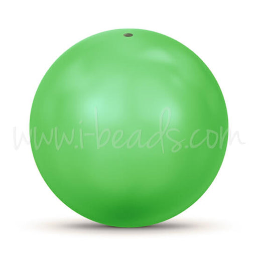 Achat Perles Swarovski 5810 crystal neon green pearl 8mm (20)