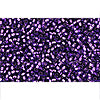cc2224 - Toho rocailles perlen 15/0 silver lined purple (5g)