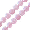 Achat Perle ronde en quartz rose sur fil 10mm (1)