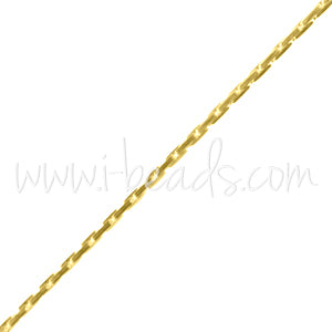 chaine à perles 0.65mm gold filled (10cm)