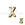 Grossiste en Perle lettre X doré or fin 7x6mm (1)