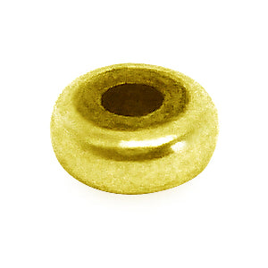 Perles pukalet laiton sur fil 3x2mm (1)