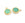 Perlengroßhändler in der Schweiz Vermeil Anhänger - rund in grünem Onyx 10mm (1)