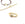 Vente au détail Fermoir à vis écrou bijou pendentif connecteur pavé zircon couleur or mat 18x10mm (1)