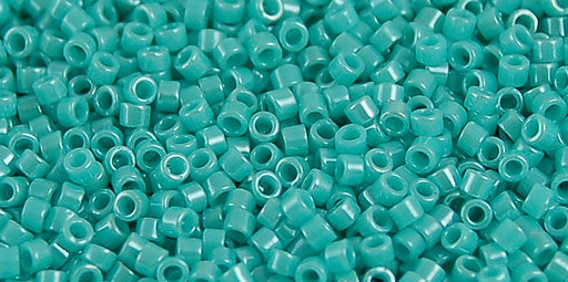 cc132- Toho Treasure beads 11/0  Opaque-Lustered Turquoise  (5gr)
