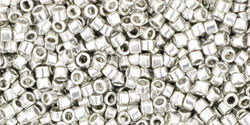 cc714 - toho treasure beads 11/0 metallic silver (5g)