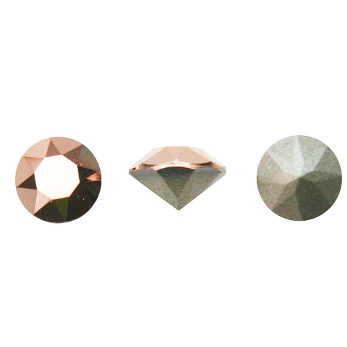 Kaufen Sie Perlen in der Schweiz Swarovski 1088 xirius chaton crystal rose gold 6mm-ss29 (6)