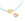 Grossiste en Perles coeur en acier inoxydable, plaqué doré - 8.5mm trou 1.2mm (1)