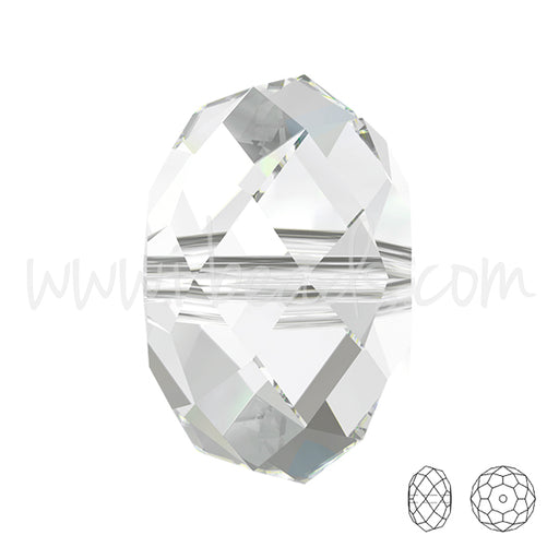5040 Swarovski briolette perlen crystal 8mm (6)